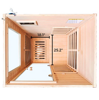 One-Person Side Door Infrared Sauna