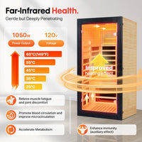 One-Person Premium Far Infrared Sauna
