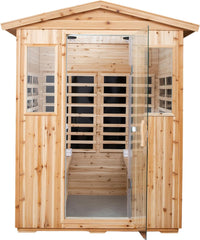 4 person outdoor infrared sauna