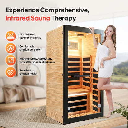 One-Person Premium Far Infrared Sauna
