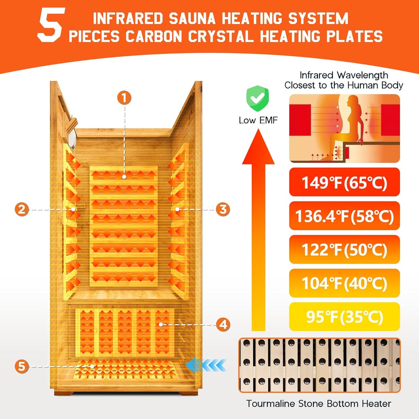 One-Person Outdoor Infrared Sauna