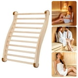 Premium Ergonomic S-Curve Sauna Backrest