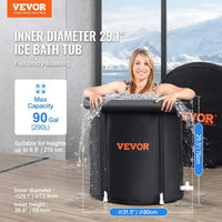VEVOR Portable Ice Bath Tub