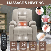 Premium Power Lift Recliner with Massage & Heat™