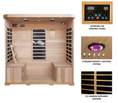 4+ Person Indoor Far-Infrared Sauna