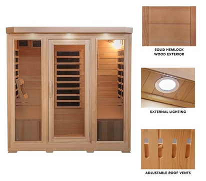 4+ Person Indoor Far-Infrared Sauna