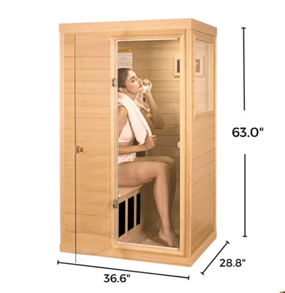 One-Person Side Door Infrared Sauna