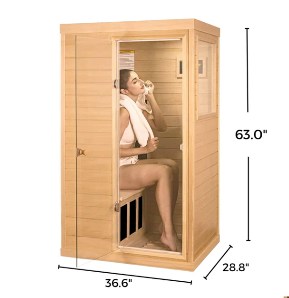 One-Person Side Door Infrared Sauna