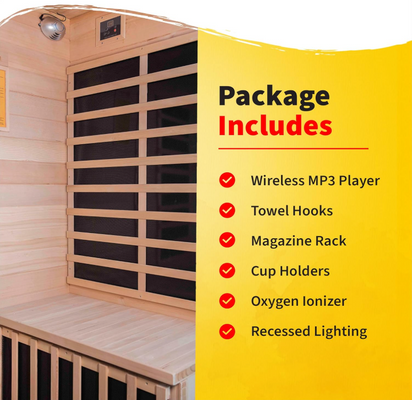 4+ Person Indoor Far-Infrared Sauna