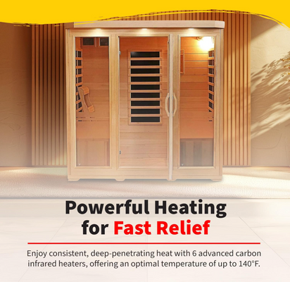 4+ Person Indoor Far-Infrared Sauna