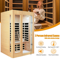 Two-Person Indoor Infrared Sauna