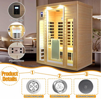 3 Person Ultra Low EMF Far-Infrared Sauna
