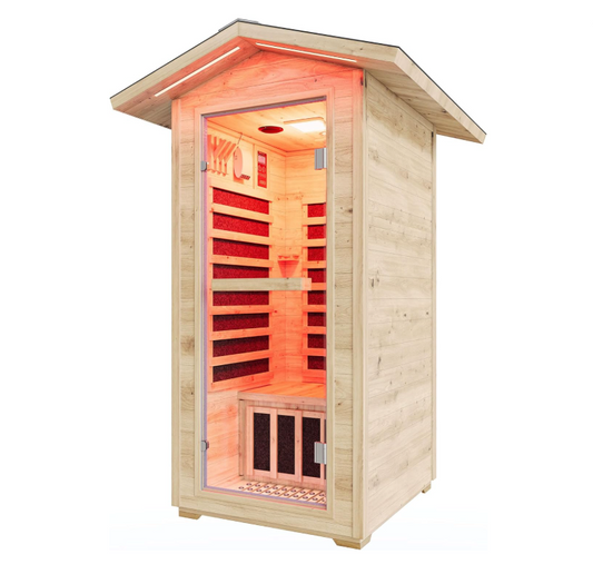 One-Person Outdoor Infrared Sauna