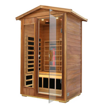 Two Person Outdoor High-Temp Infrared Sauna