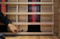 Two Person Outdoor High-Temp Infrared Sauna