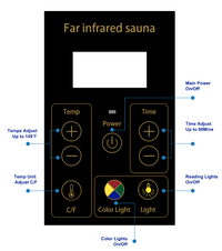 Two Person Outdoor High-Temp Infrared Sauna