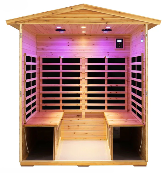 4 person outdoor infrared sauna