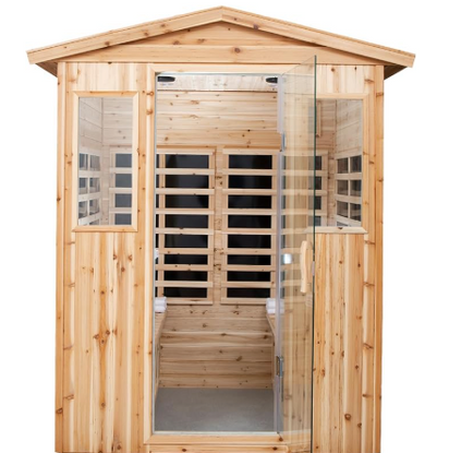 4 person outdoor infrared sauna