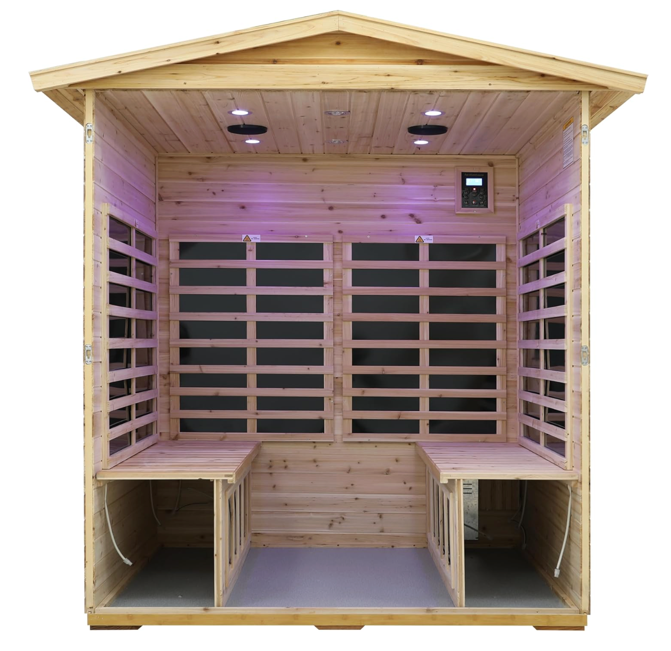 4 person outdoor infrared sauna