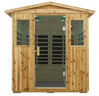 4 person outdoor infrared sauna