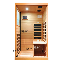 One-Person Side Door Infrared Sauna