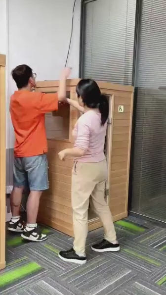 One-Person Side Door Infrared Sauna