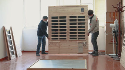 4 person outdoor infrared sauna