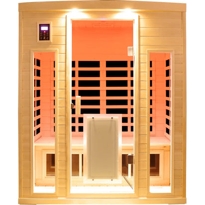3 Person Ultra Low EMF Far-Infrared Sauna