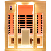 3 Person Ultra Low EMF Far-Infrared Sauna