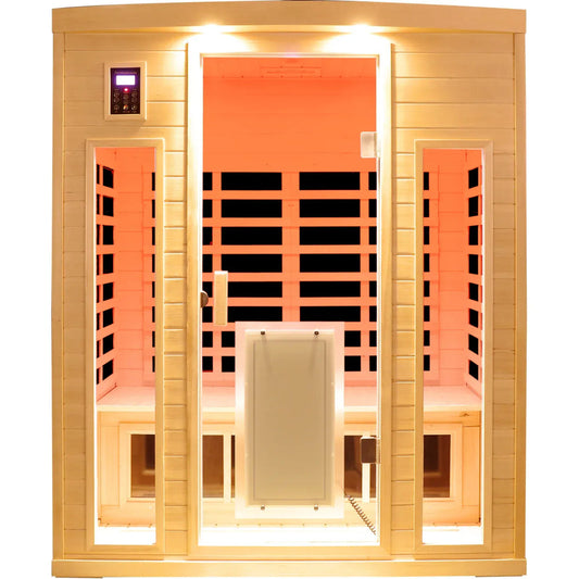 3 Person Ultra Low EMF Far-Infrared Sauna